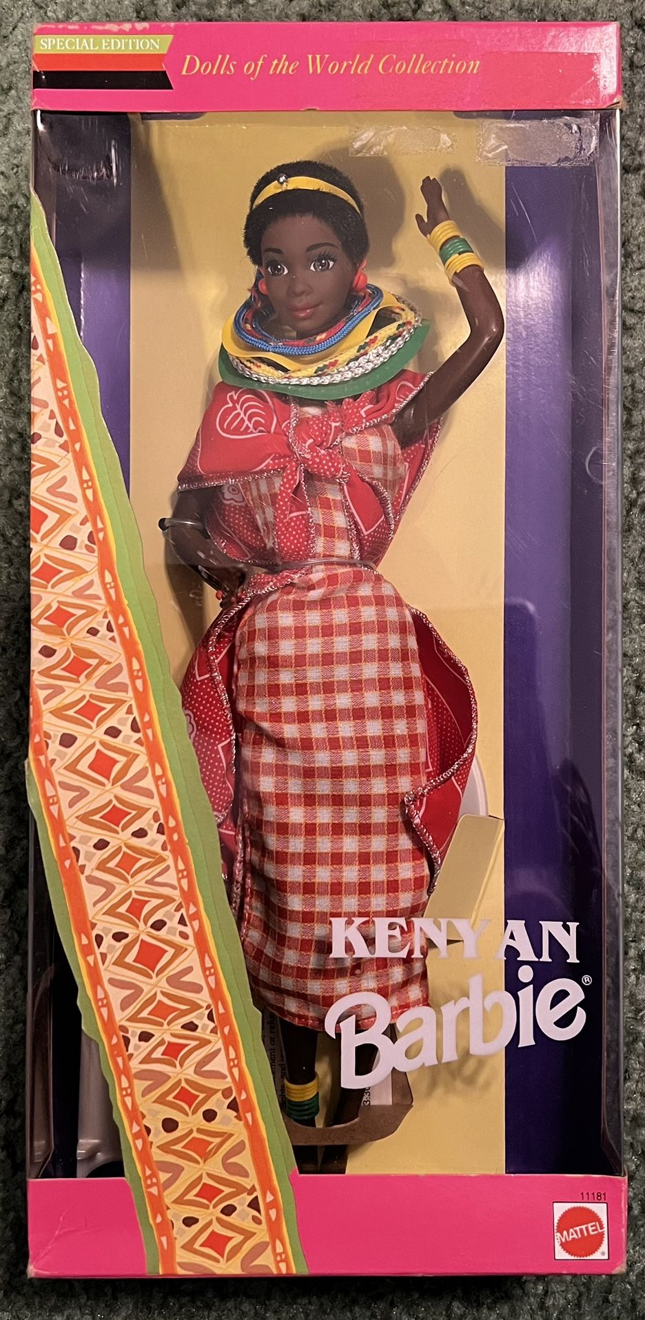 1993 Barbie Kenyan Doll