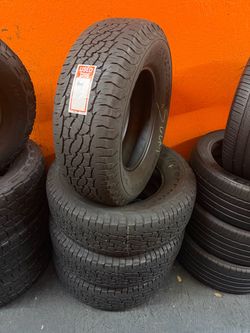 265/70R17 BF Goodrich Traill Terrain T/A Full Set of 4 Tires
