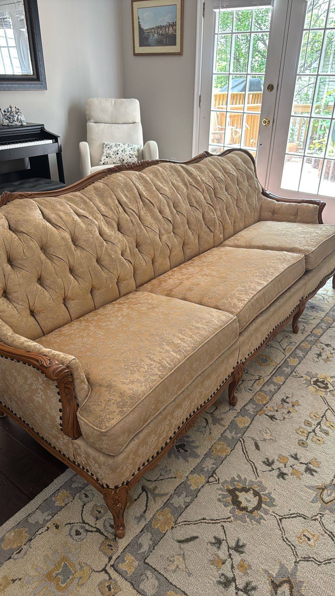 100 Year Old Antique Parlor Sofa