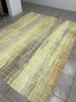 Abstract Multi-Color Machine washable Area Rug - M54 - 8x10 feet