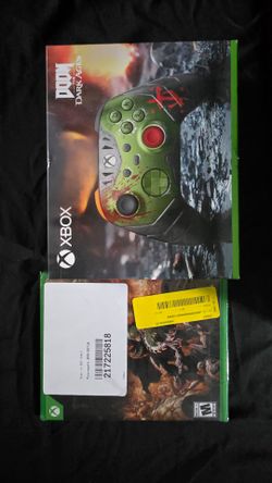 Doom The Dark Ages Xbox Controller and Game Brand New