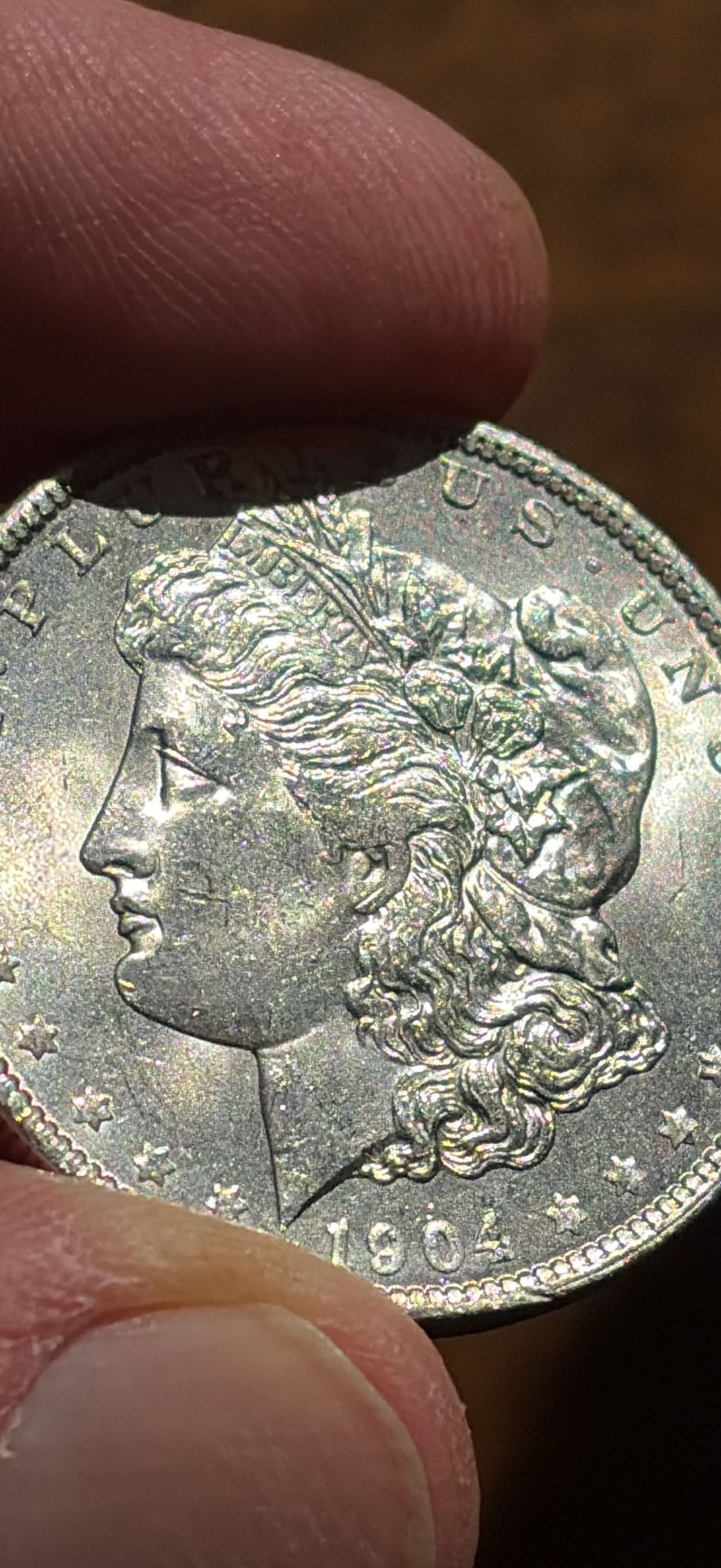 BEAUTIFUL 1904-O UNCIRCULATED 90% SILVER MORGAN SILVER DOLLAR DIE CRACKS! VAM ERRORS
