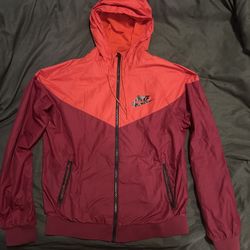 Red Nike Windbreaker