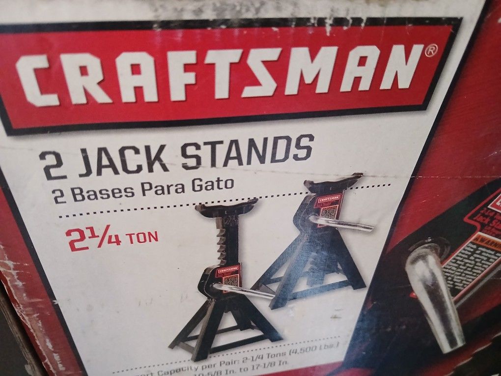 2 Ton + Craftsman Jack Stands NIB