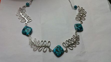 Handmade Turquoise Necklace Set