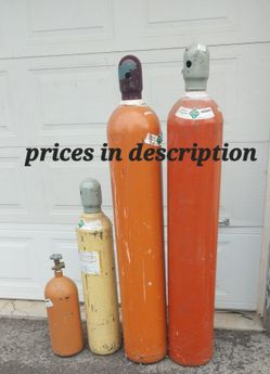 Compressed Gas cylinders - tanks