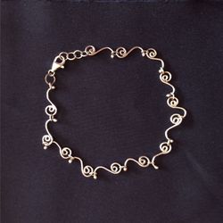 Silpada Designer Sterling Silver Anklet