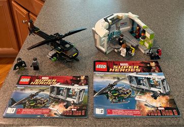 LEGO Marvel Super Heroes 76007 – Iron Man: Malibu Mansion Attack (100% Complete)