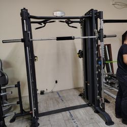 ETE SMITH MACHINE FUNCTIONAL TRAINER EXERCISE GYM EQUIPMENT 