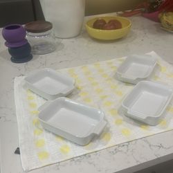 4 Le Creusset Brand Baking Dishes