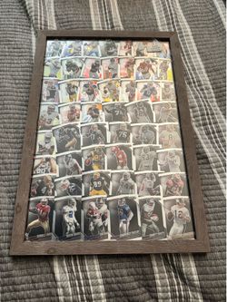 Custom Sports card football picture frame