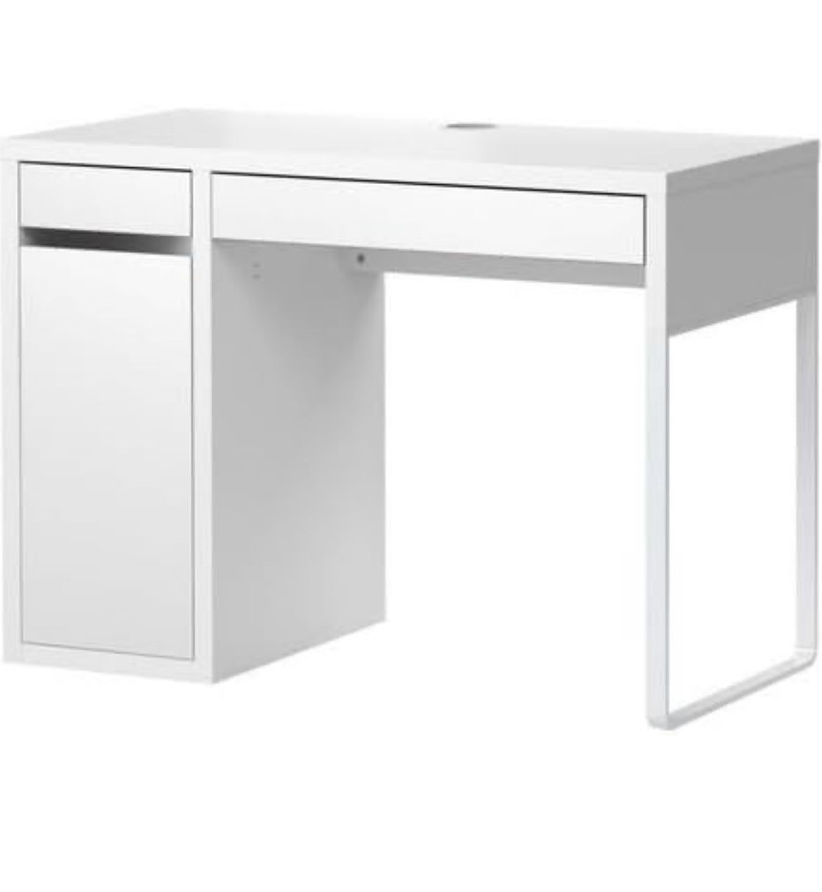 Ikea Micke Desk Computer Workstation Table White Modern