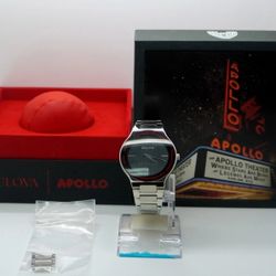 Bulova Apollo Theater Men's Silver Stainless Steel 43mm Watch 96A296