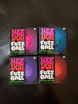 Needoh Fuzz Ball the velvet squeeze