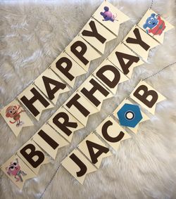 Chico Bon Bon party decorations