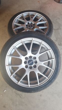 2 Katana rims and tires