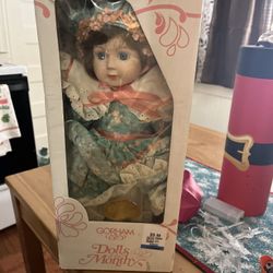 Vintage Gorham Porcelain Music Doll