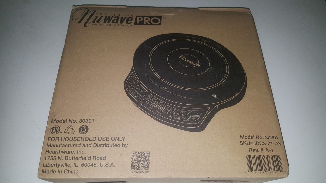 Nuwave PRO induction Cooktop