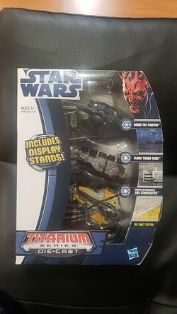 Star Wars Die Cast Metal fighters