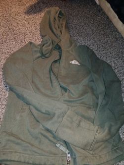 North face zip up size women's xs