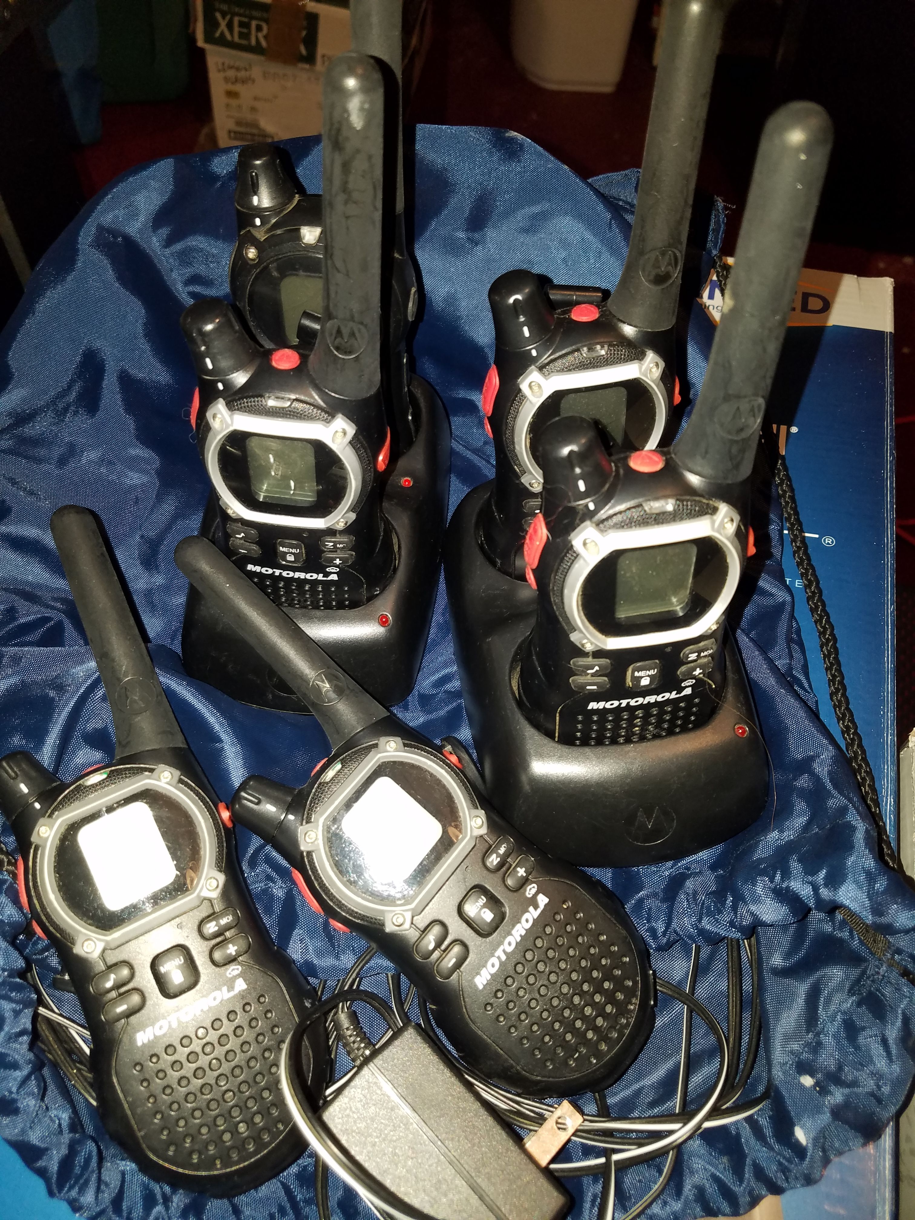 Motorola T9500 XLR radios