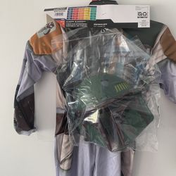 New Star Wars Boba Fett Costume 4-6