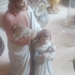 Vintage Ceramic Jesus figurine