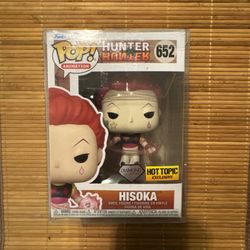Funko Pop! Hisoka Diamond Collection #652 Hunter x Hunter Hot Topic Exclusive