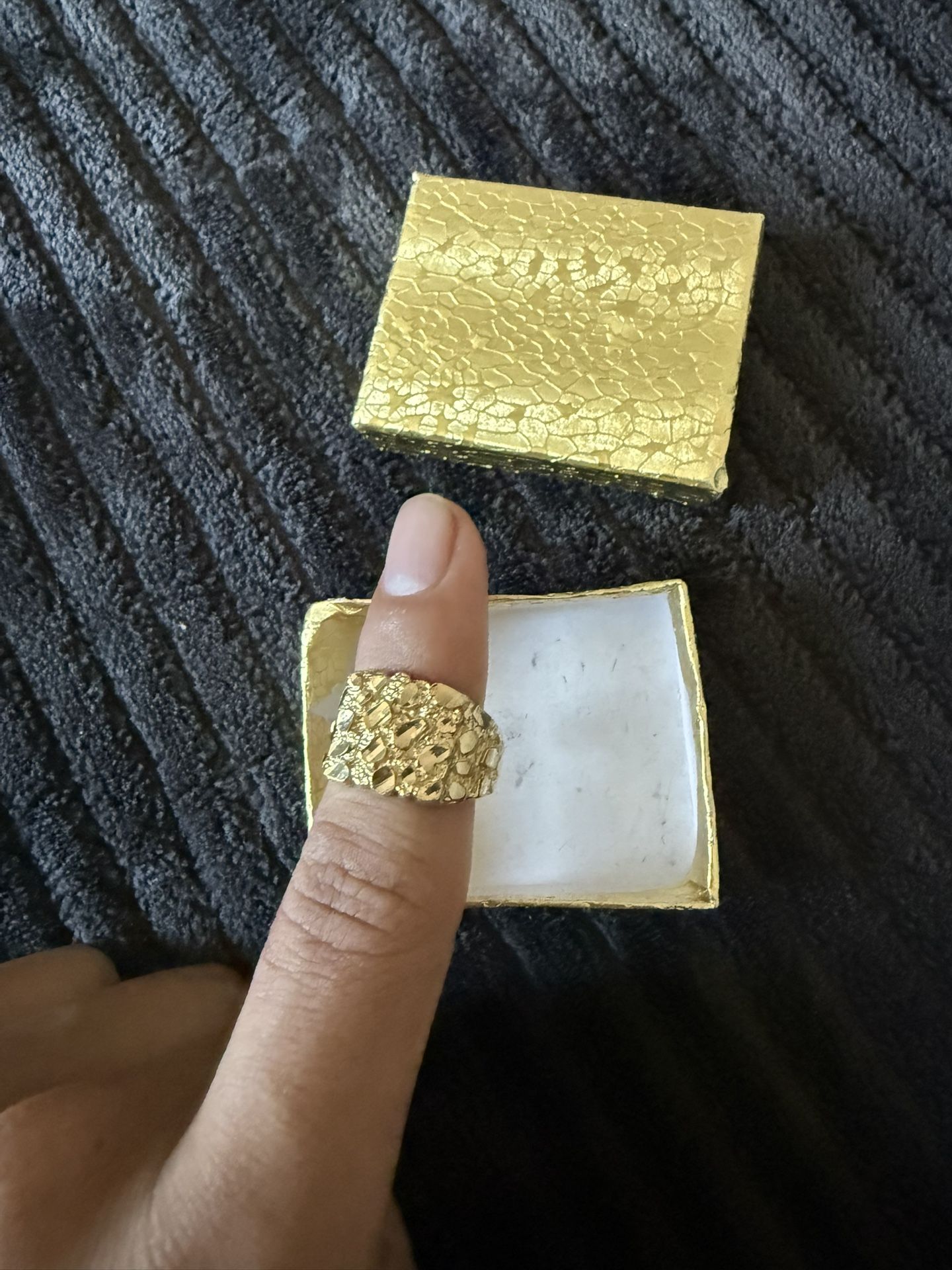 nugget ring 10k