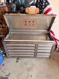 Stainless steel toolbox