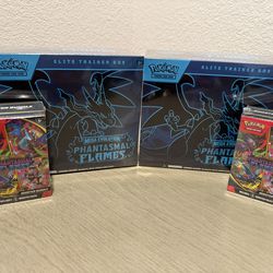 Phantasmal Flames Elite Trainer Box ETB & Booster Bundle Pokemon