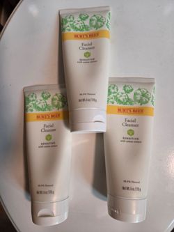 New 3 tunes burts bees facial cleanser
