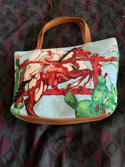 Decorative handle bag