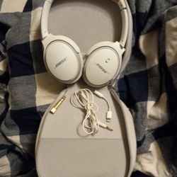 Bose Quite Comfort 25 White An Tan
