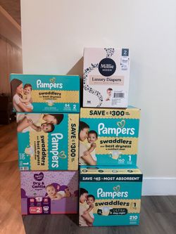 Pampers and diapers