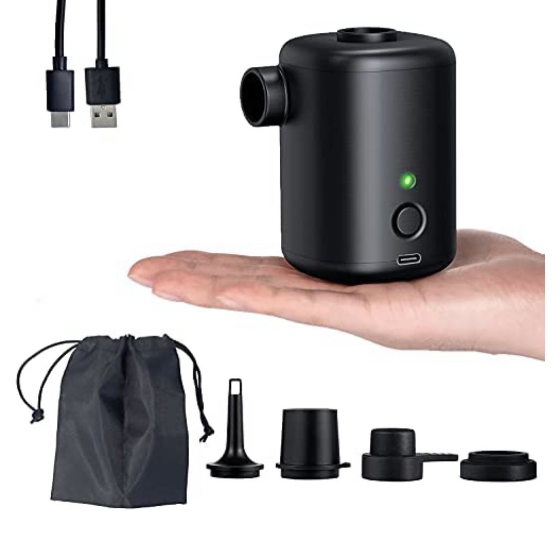 Rechargeable Portable Air Pump for Inflatables/Airbeds
