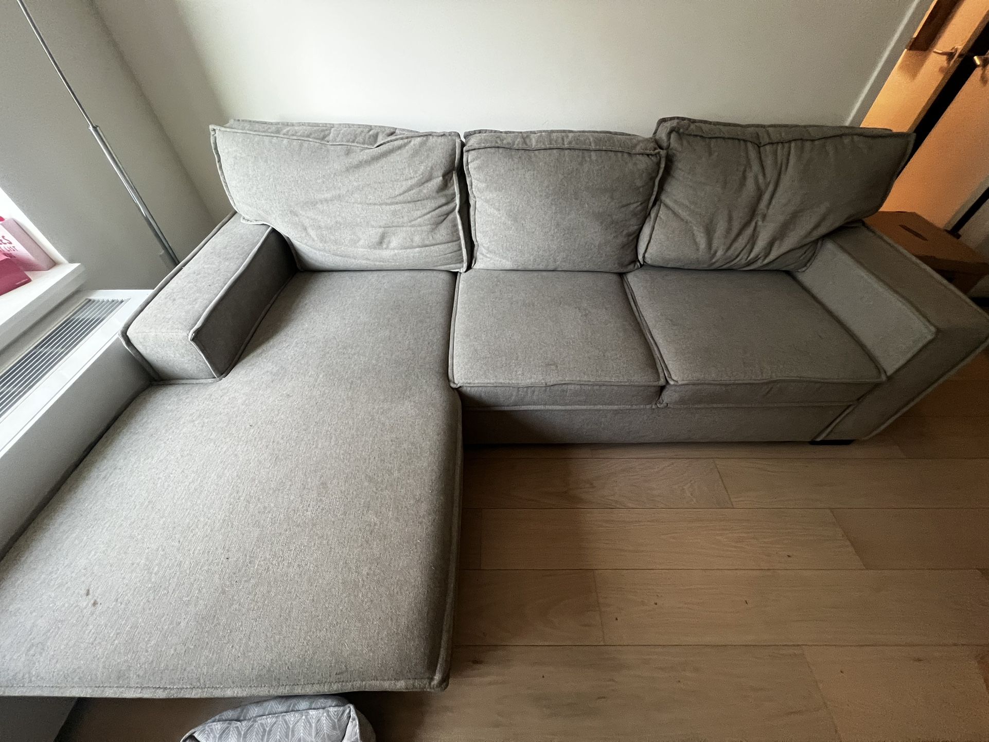 Bobs Furniture Playmax Grey- MUST GO ASAP