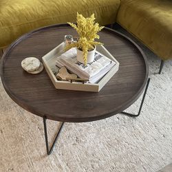 West Elm Coffee Round Table