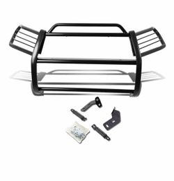 DNA MOTORING GRILL-G-067-BK Black Front Bumper Brush Grille Guard Compatible with 06-12 Rav4