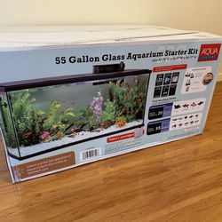 55 Gallon (55g) Brand New Fish Tank/Aquarium Startup Kit. In the box!!
