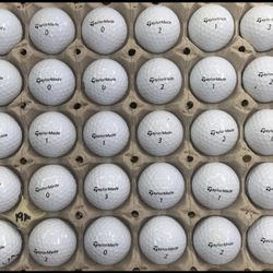 30 TaylorMade Speed Soft White Golf Balls 5/4a Lot A19