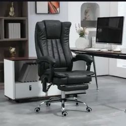 Reclining Office Chair. Black Brand New and Assembled