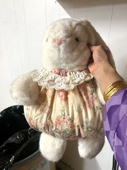 Beautiful rabbit girl so cute
