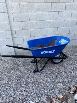 Kobalt Wheelbarrow (Tire holds air) no holes in bucket