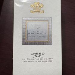 Brand new Creed Silver Mountain Water cologne 100 ML