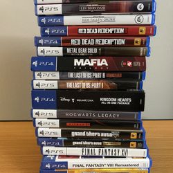 Playstation Games (PS4 & PS5)