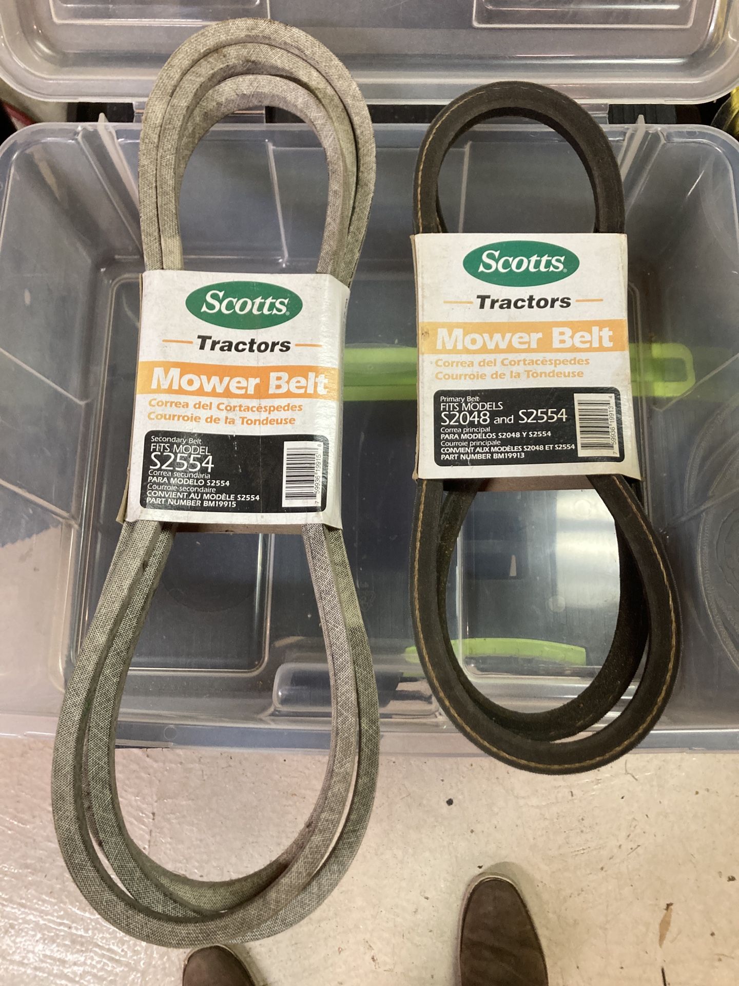 Scott’s Tractor Mower Belts New
