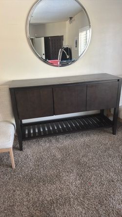 living spaces buffet table
