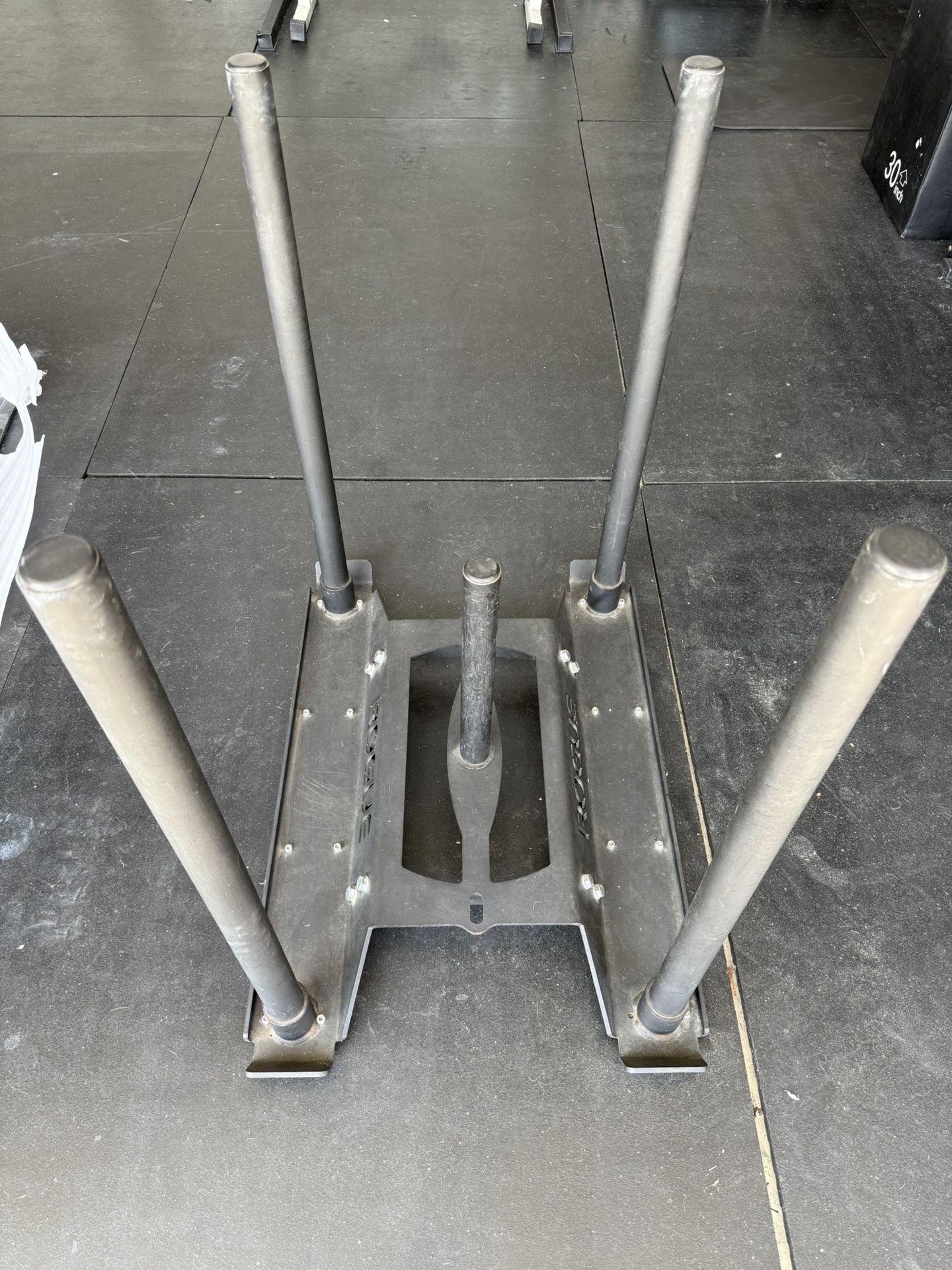 Rogue Echo Dog Sled With Plastic Skis & Extra Uprights