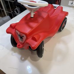 BIG Bobby Car Classic Ride-On Vehicle Red